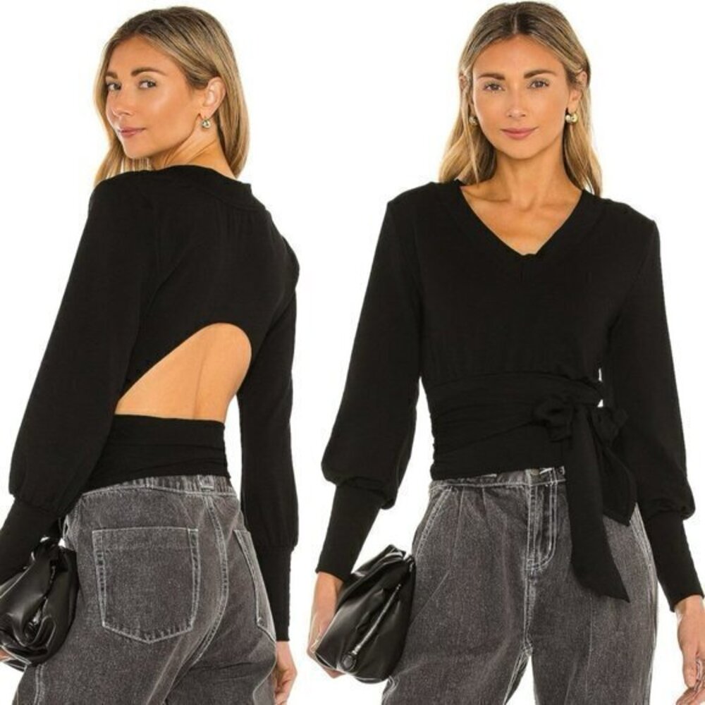 Lovers & Friends Karmilla Knit Top in Black